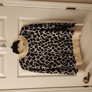 Cheetah leopard sweater